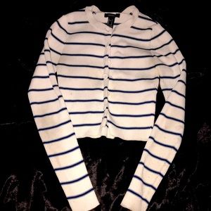 Striped cardigan